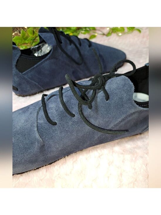NIB Otz1 Leather Shoes  Superslick In Navy Black? main image 9